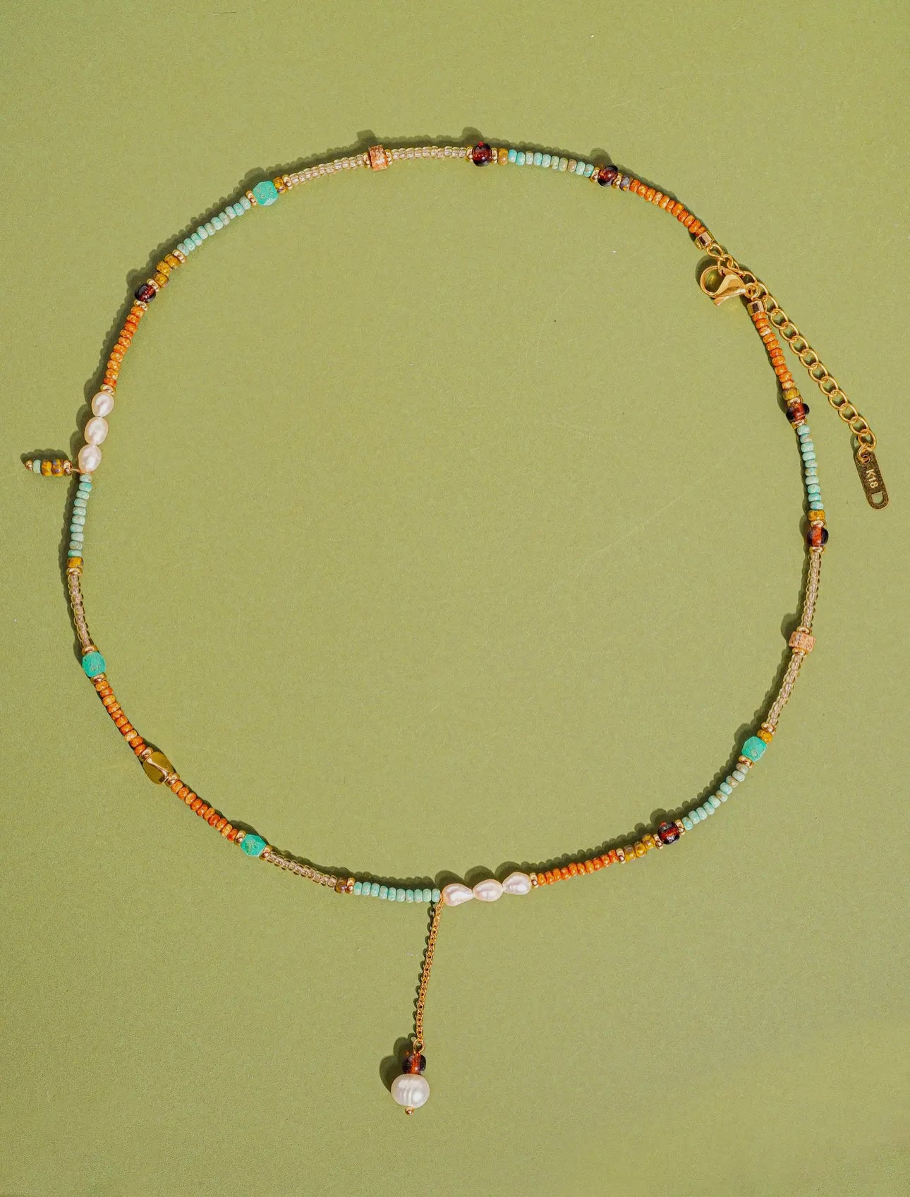 18K Handmade Bohemian Beaded
Stack Necklaces