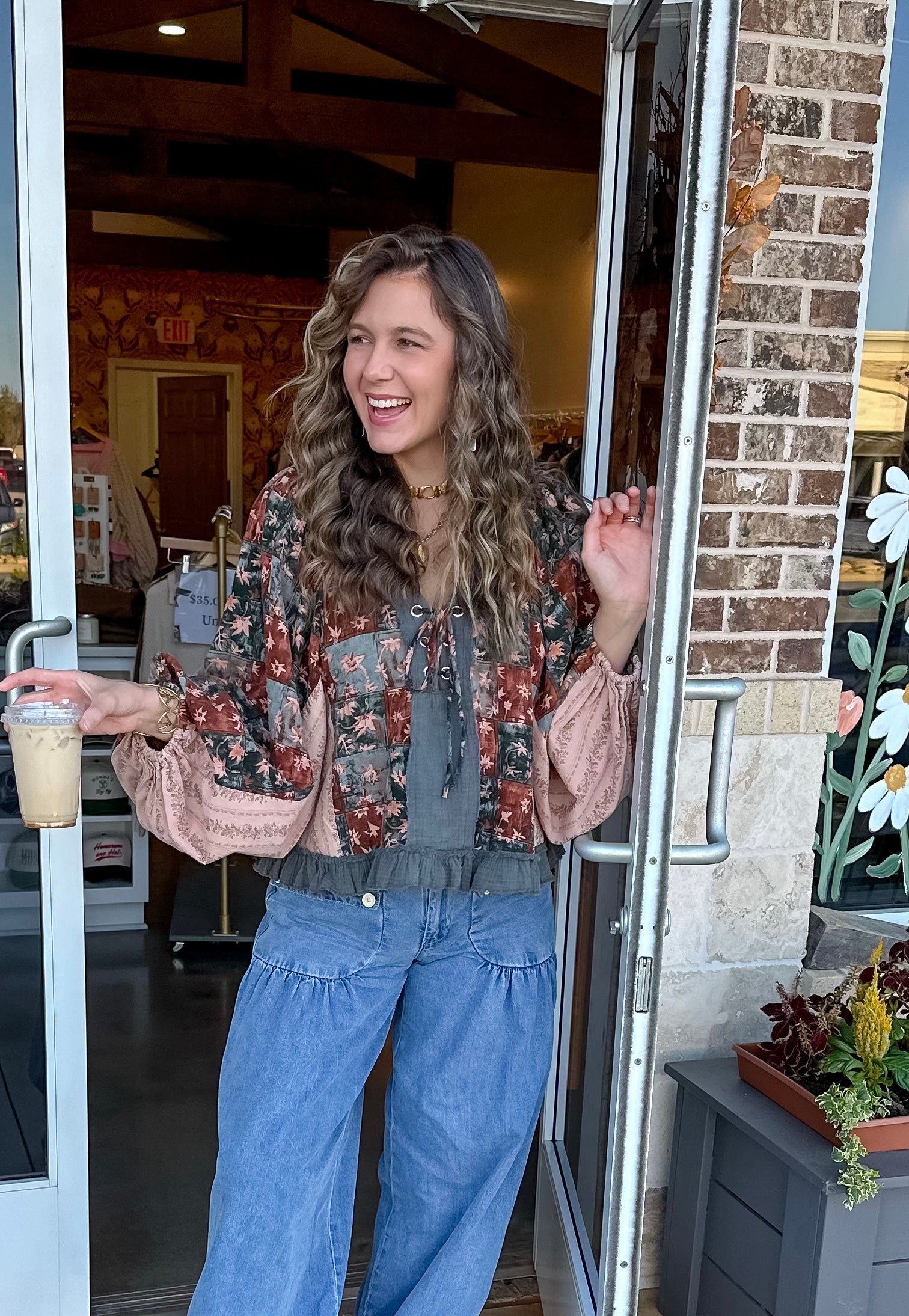 Love Is A Cowboy Top