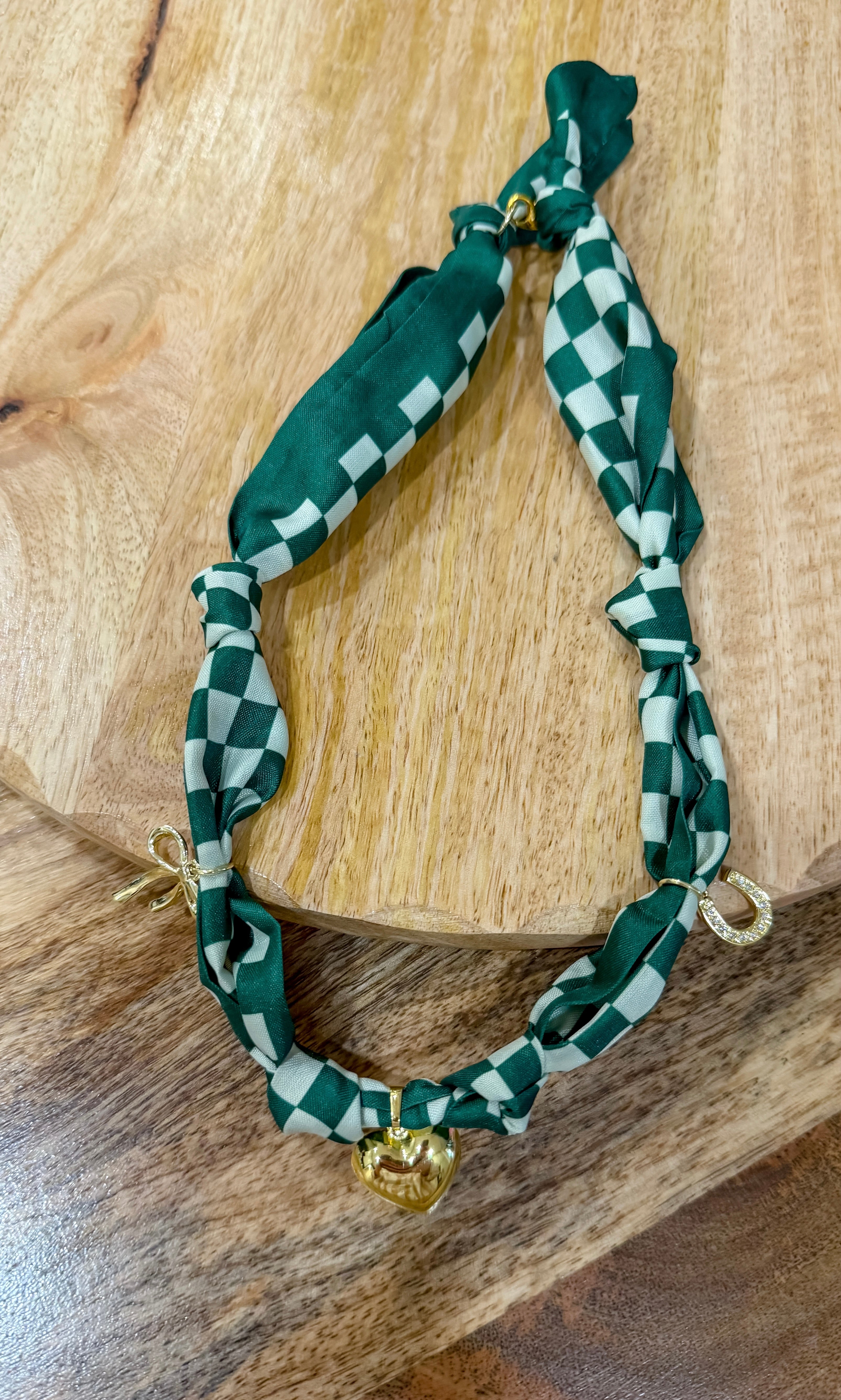 Scarf Charm Necklace