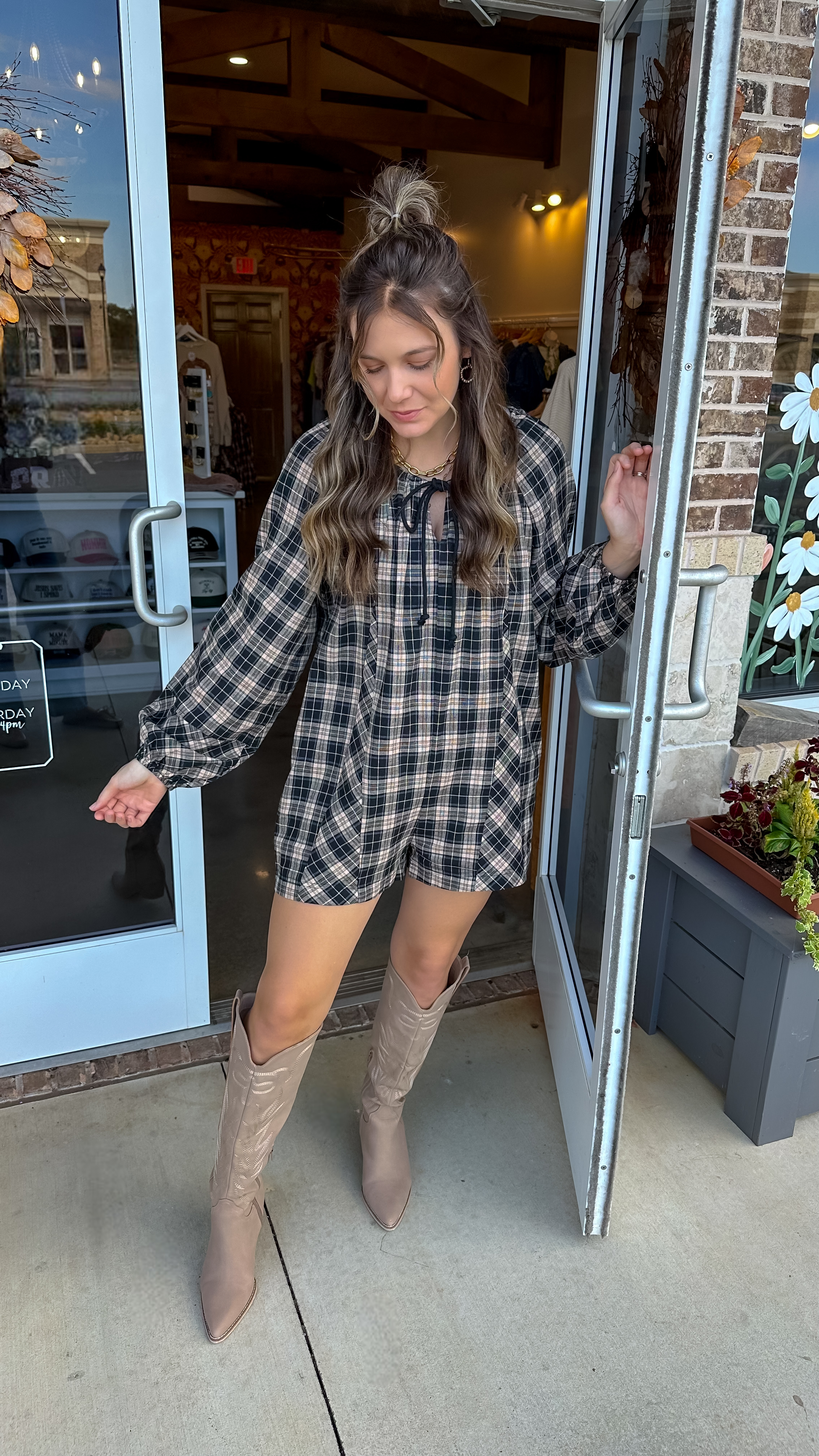 Fall Into You Romper