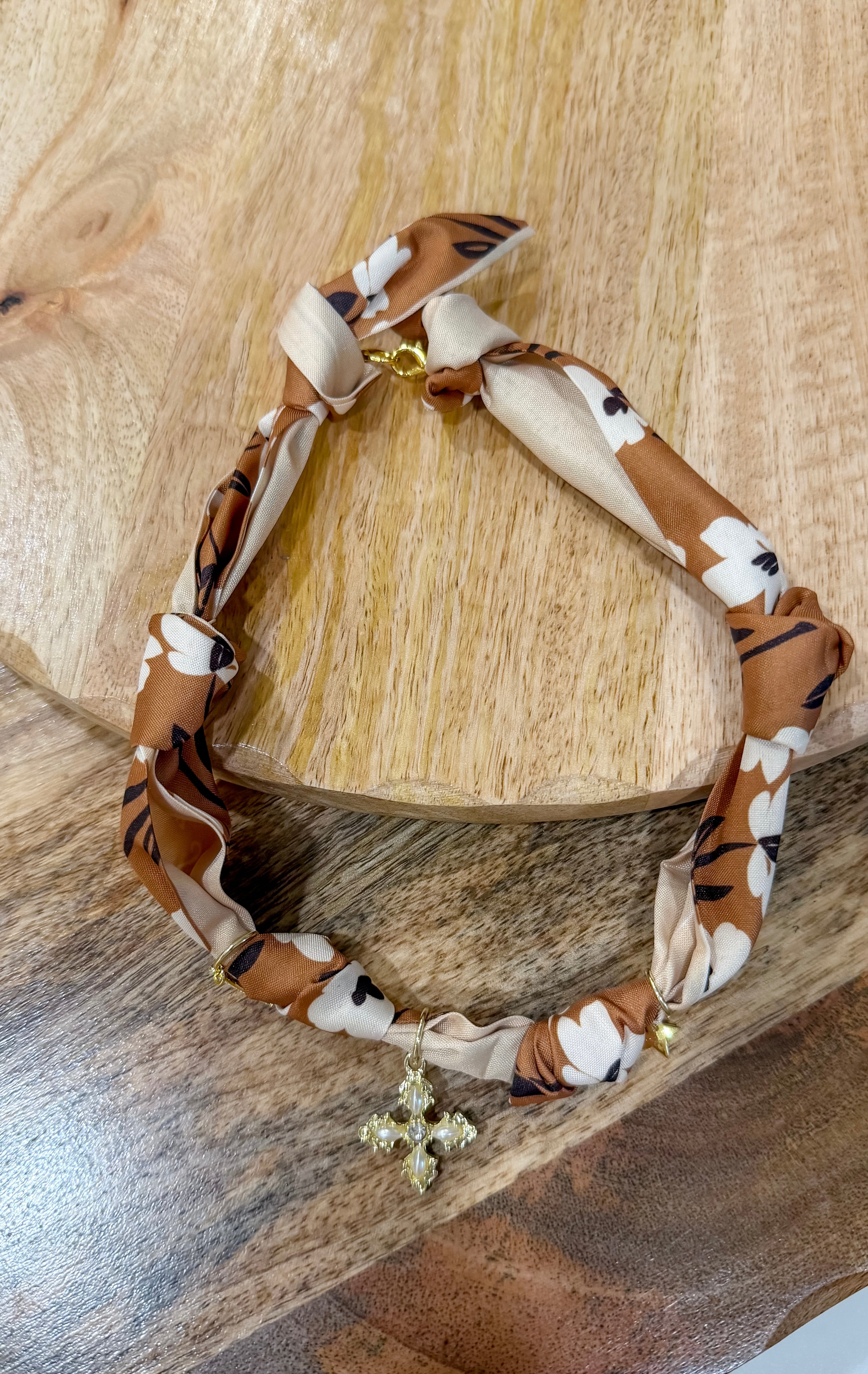 Scarf Charm Necklace