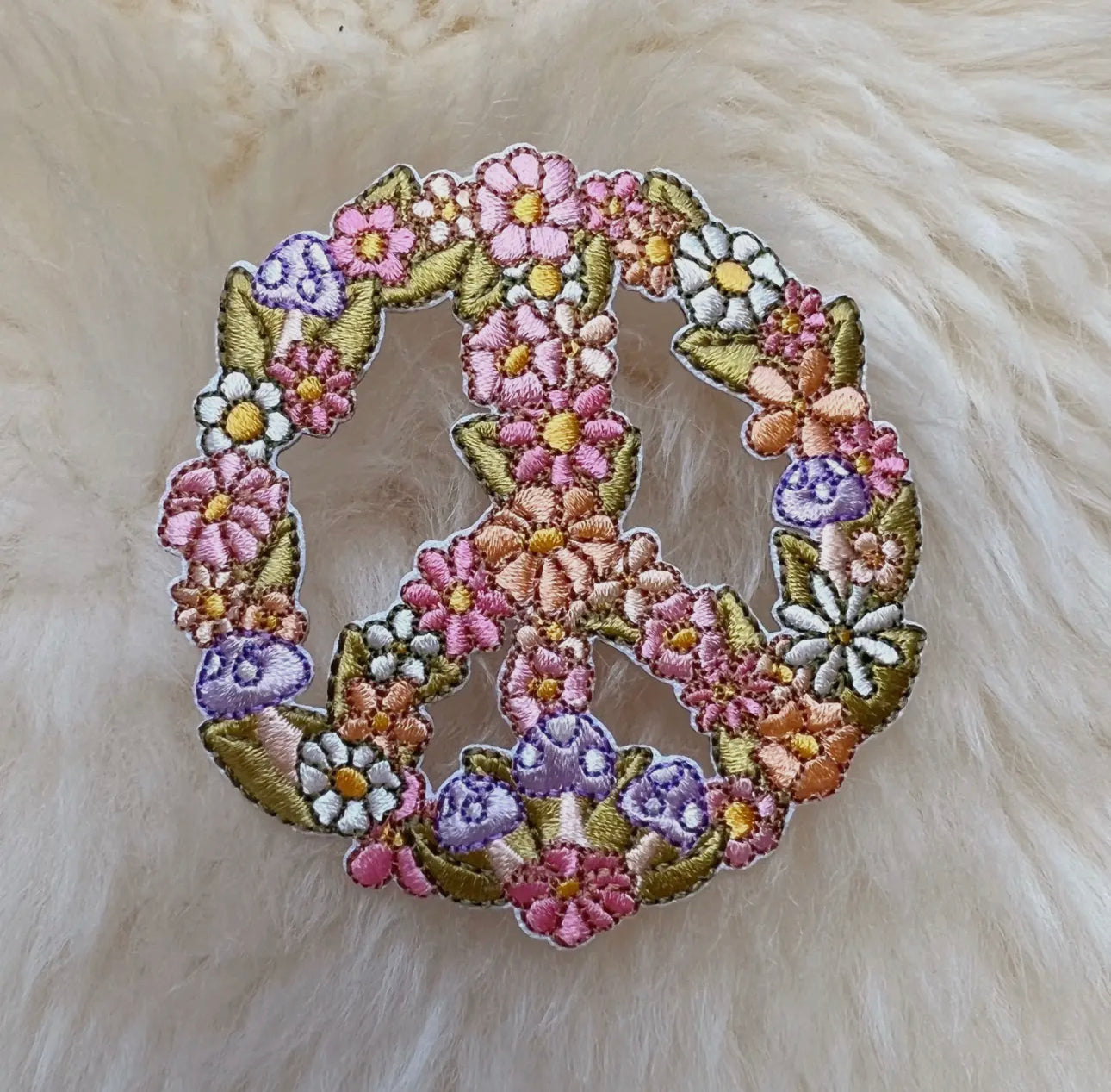 Peace & Flowers Patch