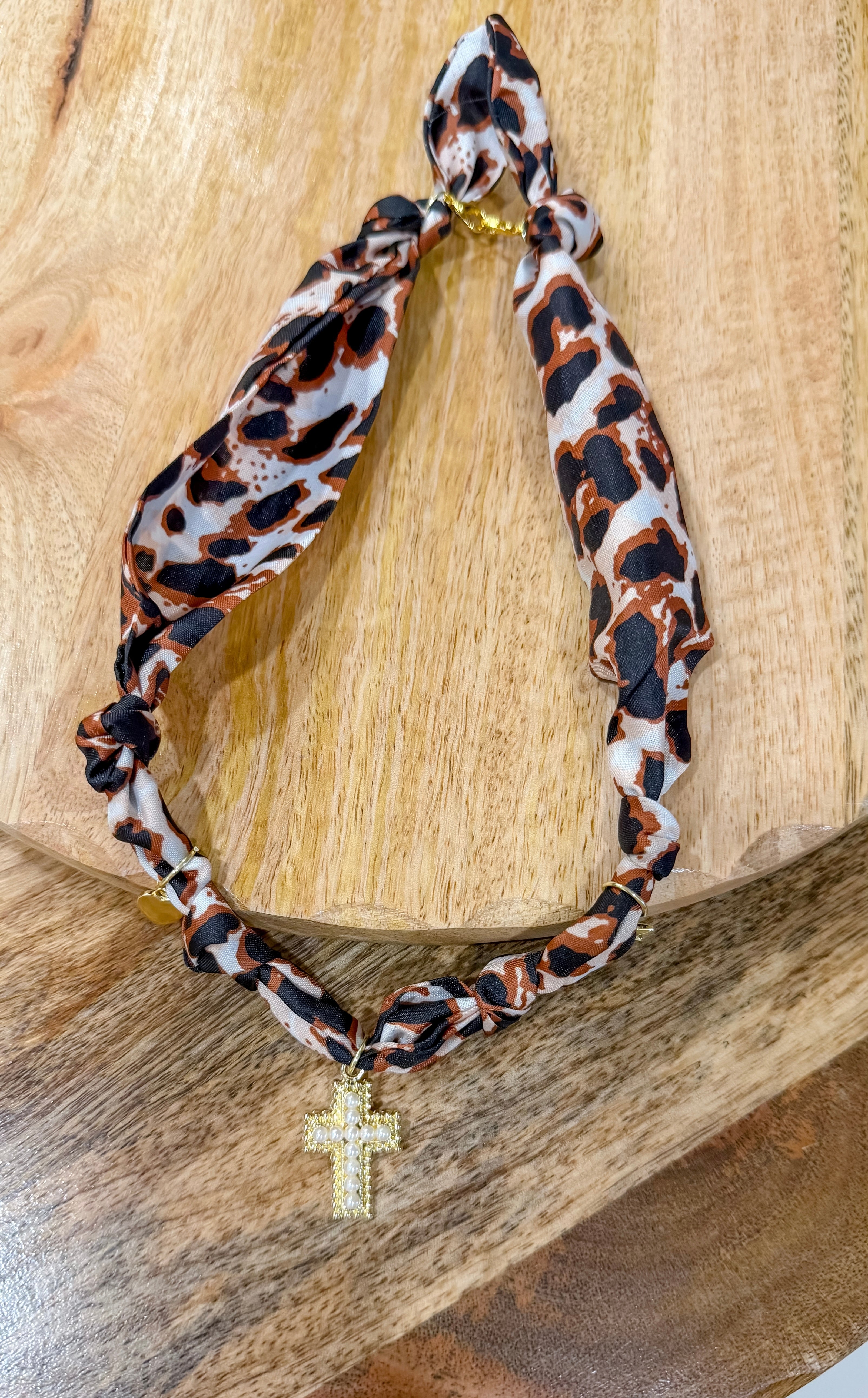 Scarf Charm Necklace