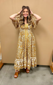 Antique Gold Dress