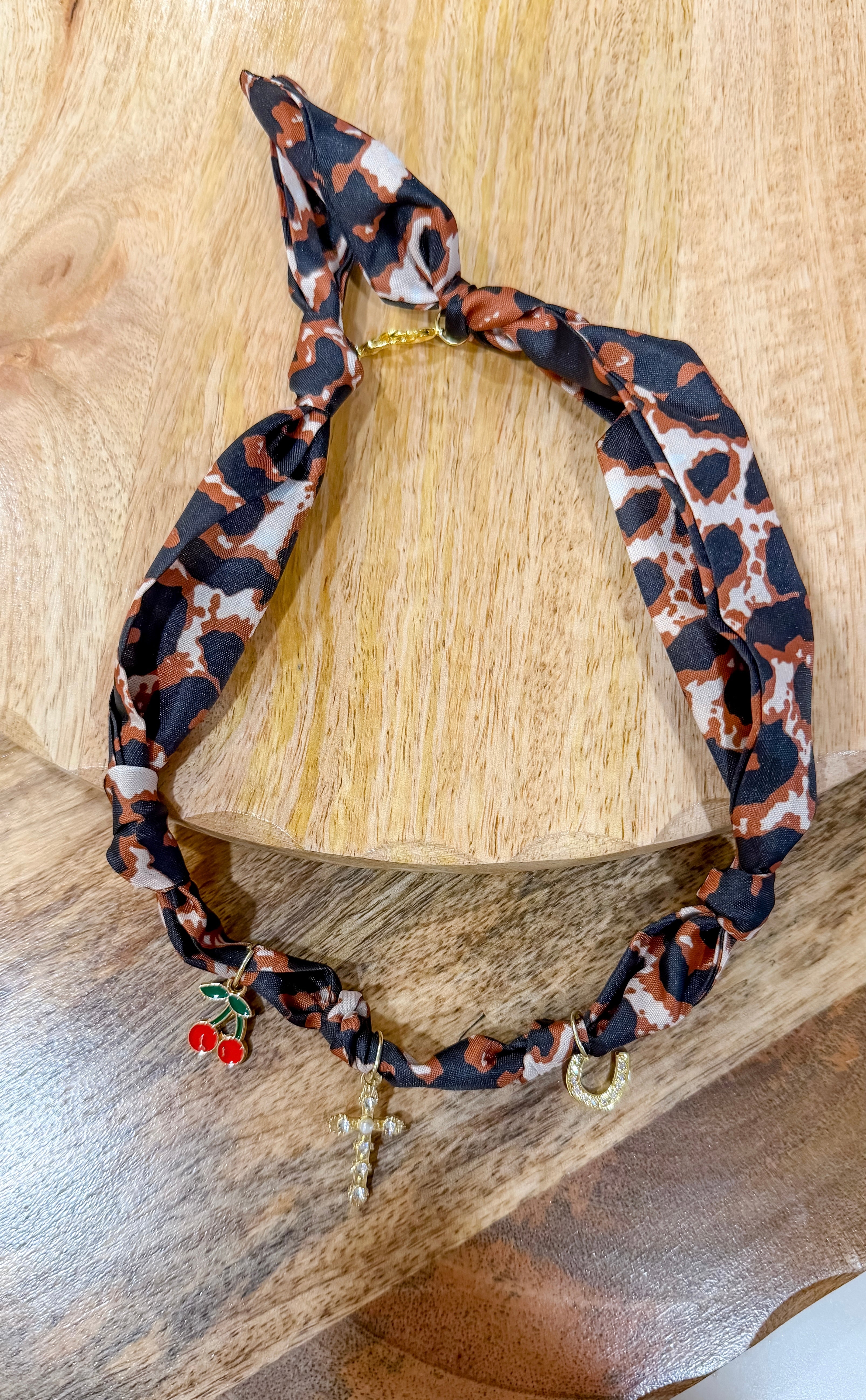 Scarf Charm Necklace