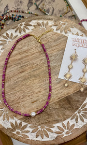 Purple Rain Necklace