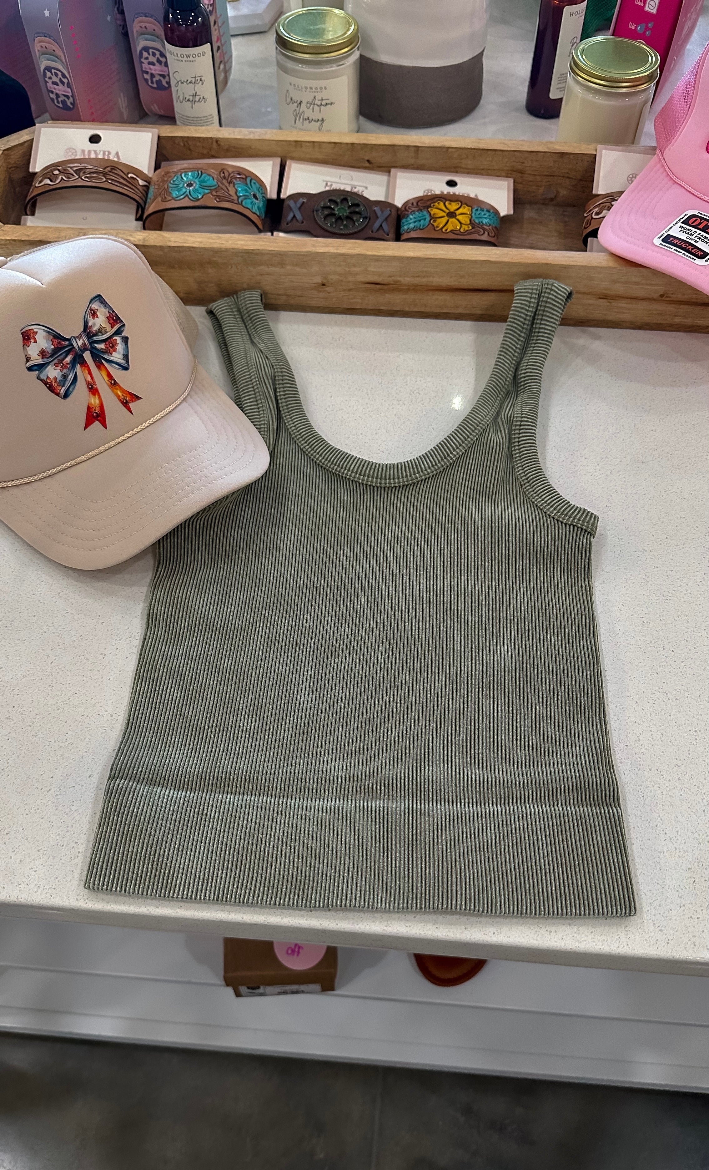 Outlook Washed Seamless Tank