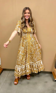 Antique Gold Dress