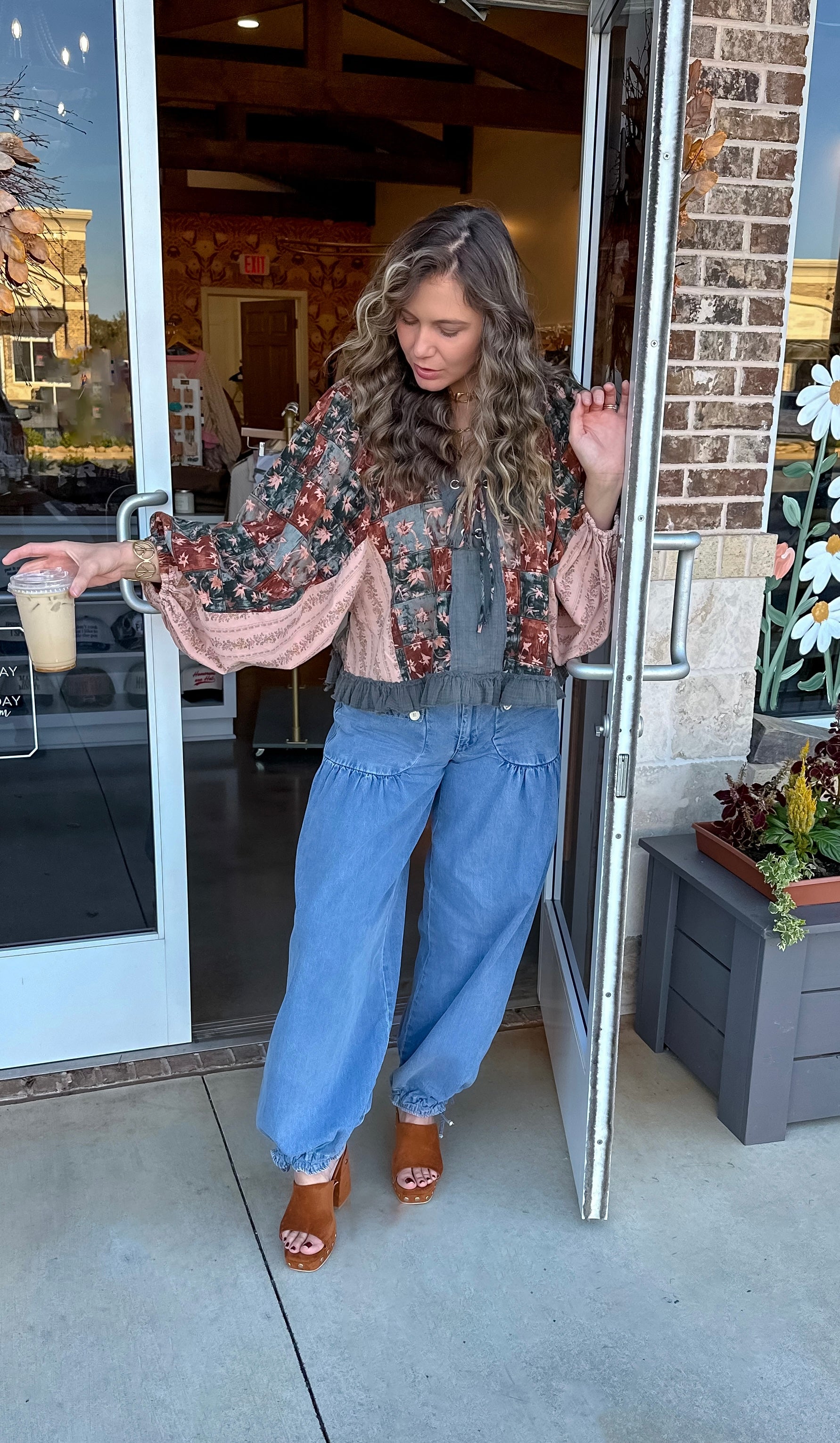 Love Is A Cowboy Top