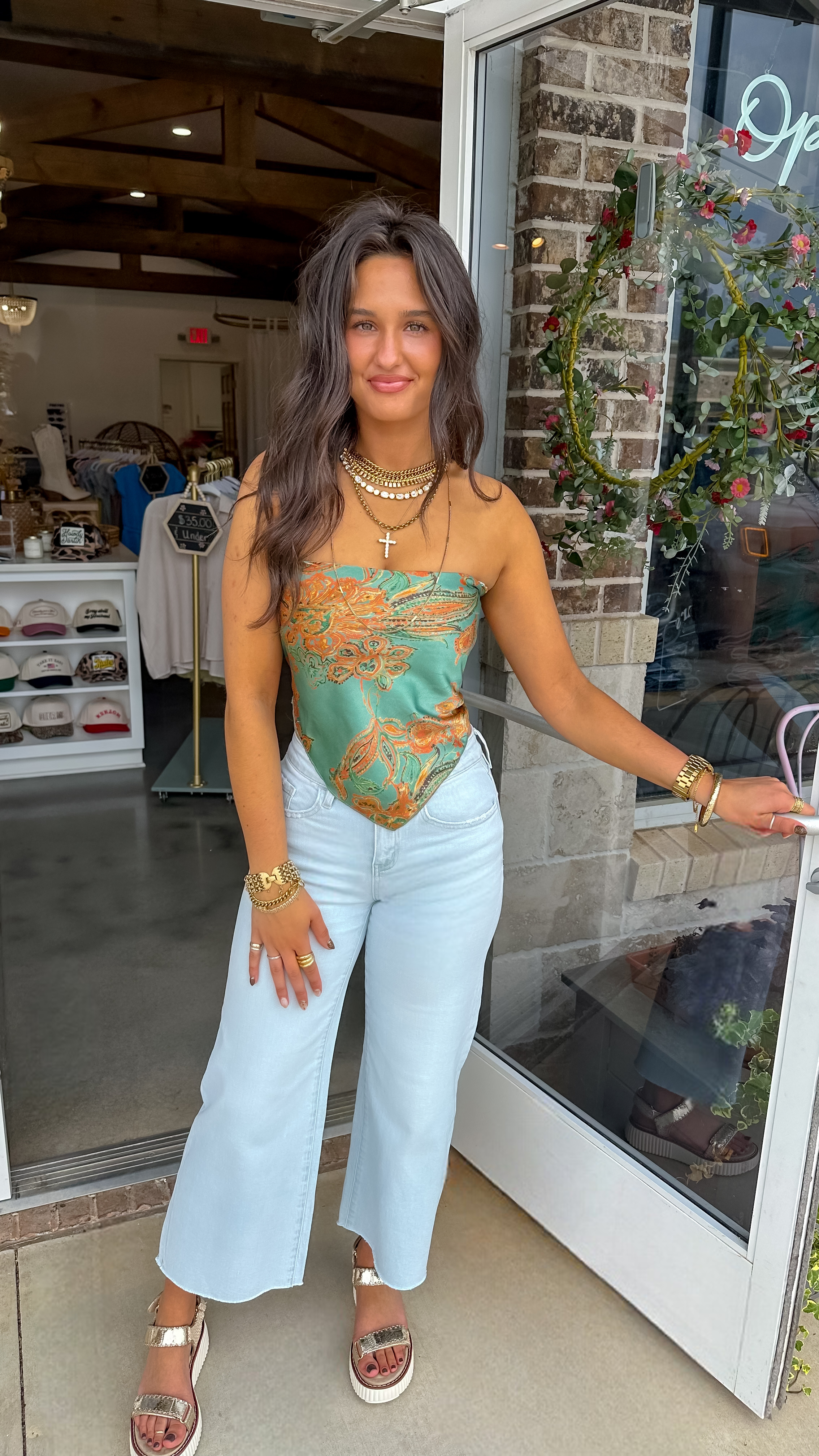 Bandana Tube Top
