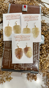 Palm Earrings