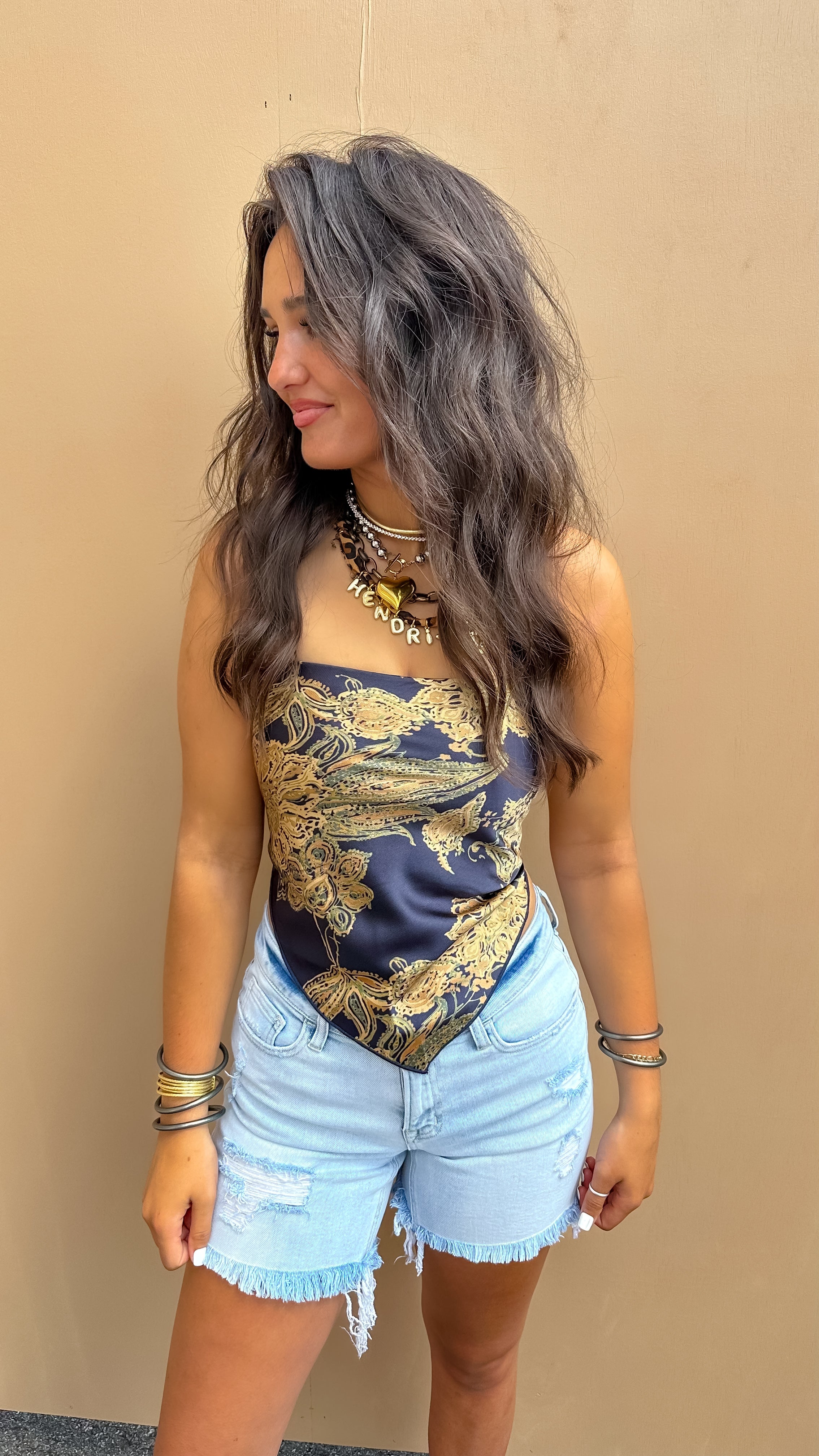 Bandana Tube Top