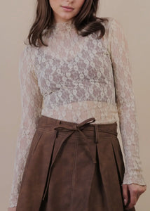 Broken In Lace Top