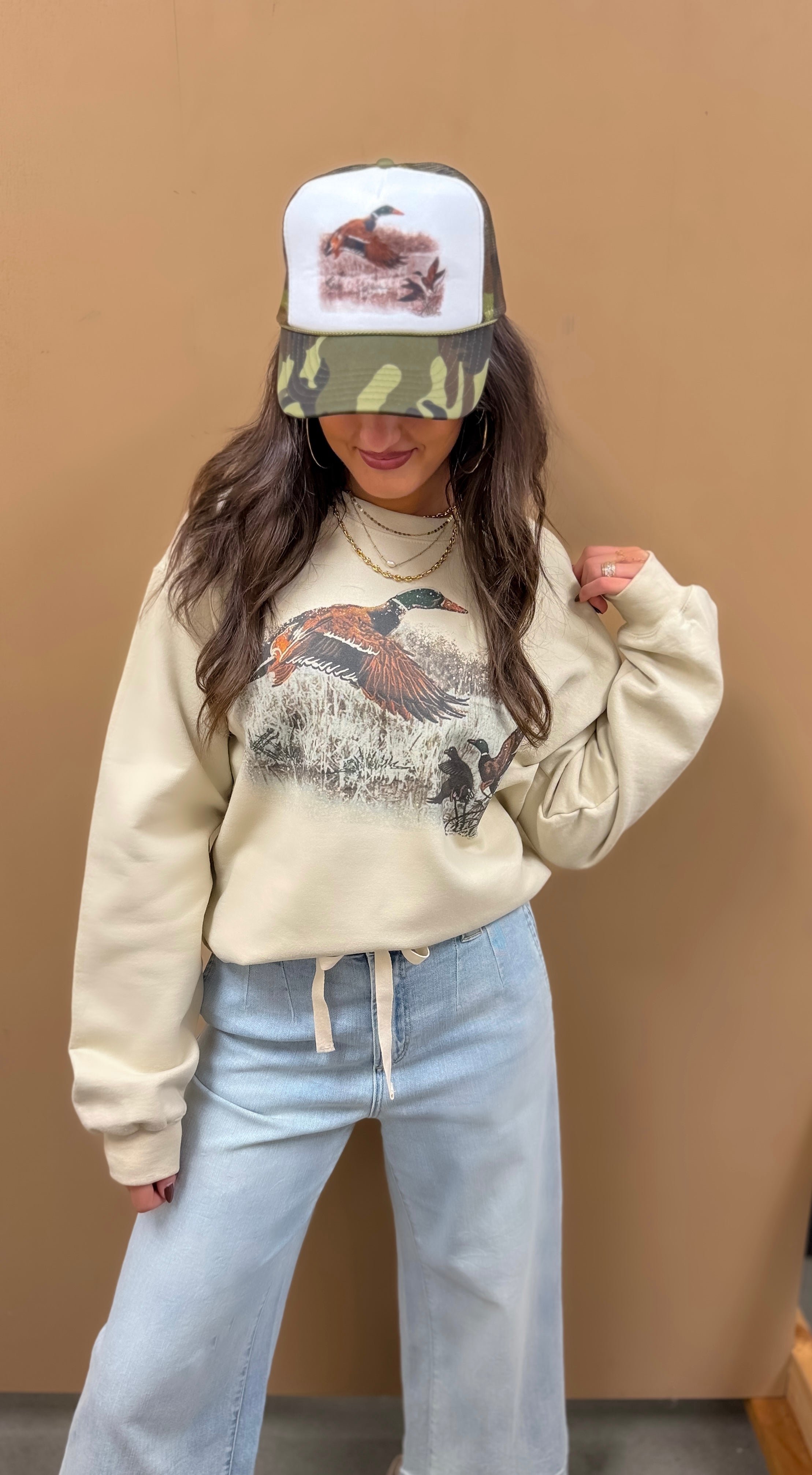 Retro Duck Sweatshirt