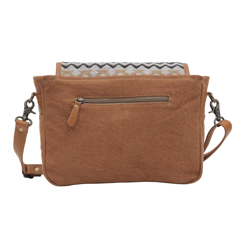 Love Triangle Hand-Tooled Bag