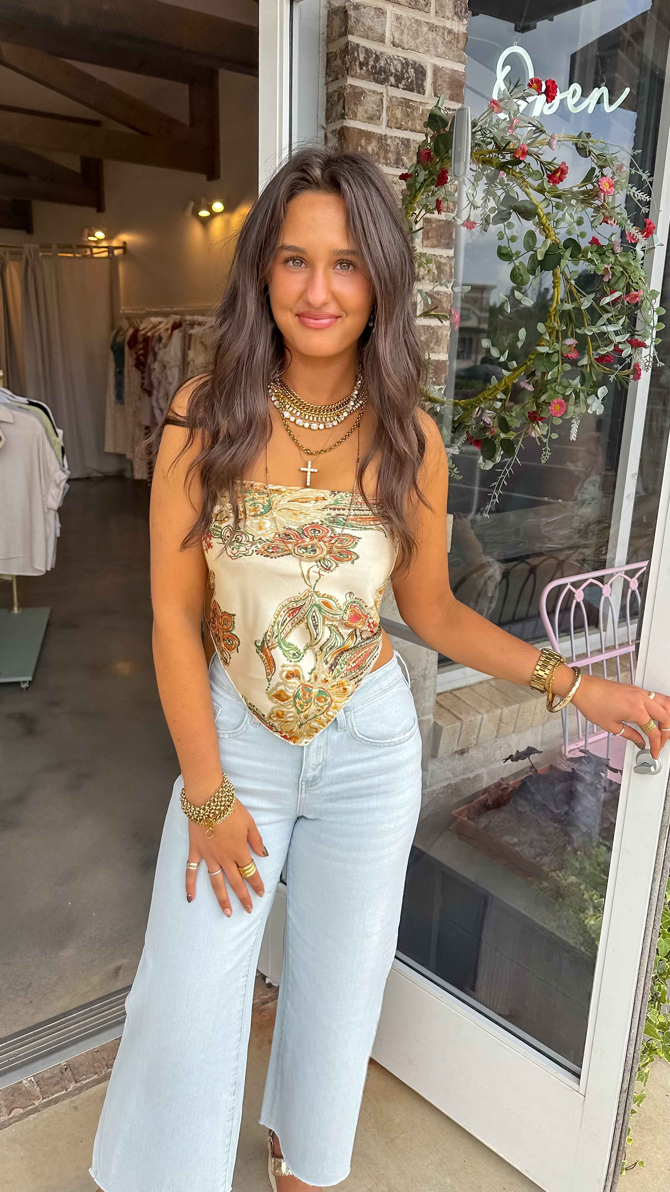 Bandana Tube Top